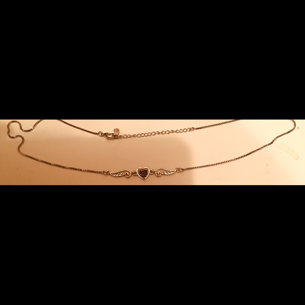 Purple Heart Necklace